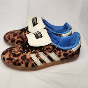 ADIDAS X WALES BONNER LEOPARD FAUX PONY SAMBA SNEAKERS ***DUPE*** US Size 7.5